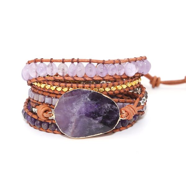 tennis bohomia style wrap bracelet with natural stone handmade leather bracelets jewelry for female birthday party gifts drop, Golden;silver
tennis bohomia style wrap bracelet with natural stone handmade leather bracelets jewelry for female birthday party gifts drop, Golden;silver