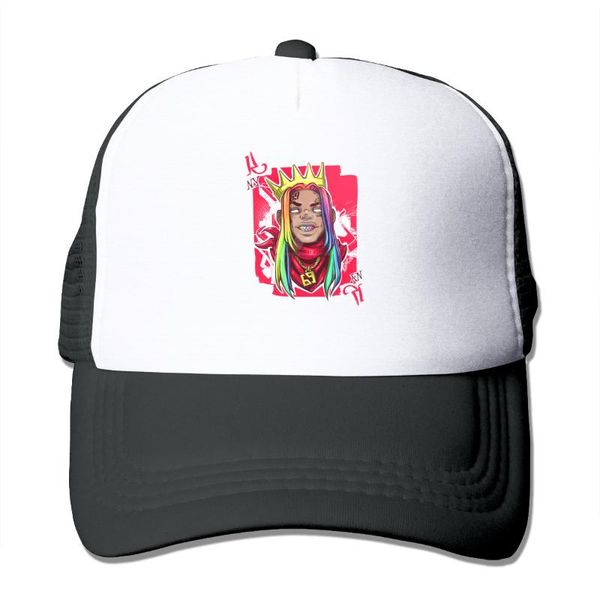 men women summer baseball cap 6ix9ine heavy metal band visor caps adjustable bone hats gorras, Blue;gray
men women summer baseball cap 6ix9ine heavy metal band visor caps adjustable bone hats gorras, Blue;gray