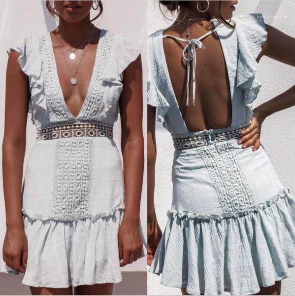 vintage waist hollow out dresses women dress deep v-neck sleeveless peplum ruffle dress 20ss fashion elegant, Black;gray
vintage waist hollow out dresses women dress deep v-neck sleeveless peplum ruffle dress 20ss fashion elegant, Black;gray