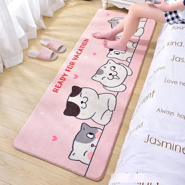 supplies bedside plush carpet rectangular bedroom cartoon rug children bedside floor carpet girl cute tatami ins non-slip mat 
supplies bedside plush carpet rectangular bedroom cartoon rug children bedside floor carpet girl cute tatami ins non-slip mat