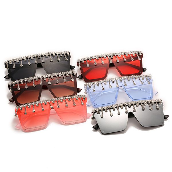sunglasses diamond sqaure women rhinestone oversized men eyewear retro glasses one piece sunglass, White;black
sunglasses diamond sqaure women rhinestone oversized men eyewear retro glasses one piece sunglass, White;black