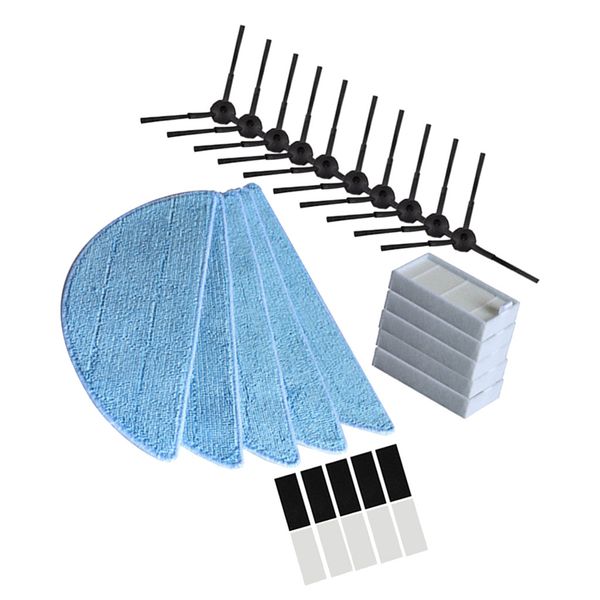 replacement kits for ilife v3s v5 v5s v5s pro robot vacuum mop cleaner mop hepa filter side brush (25 pack
replacement kits for ilife v3s v5 v5s v5s pro robot vacuum mop cleaner mop hepa filter side brush (25 pack