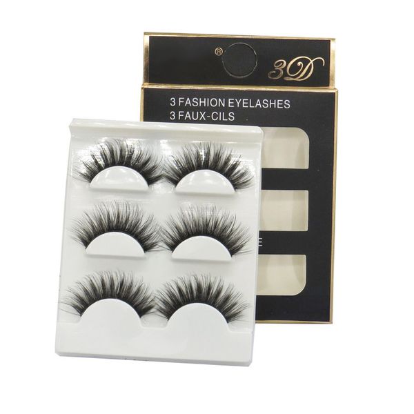 false eyelashes 3 pairs 100% handmade natural fake eyelashesthree-dimensional multi-layer fashion makeup
false eyelashes 3 pairs 100% handmade natural fake eyelashesthree-dimensional multi-layer fashion makeup
