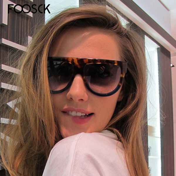 foosck oversize square sunglasses designer women fashion gradient glasses men uv400, White;black
foosck oversize square sunglasses designer women fashion gradient glasses men uv400, White;black