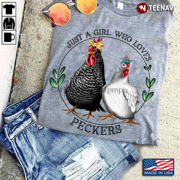 men t shirt just a girl who loves peckers women tshirts