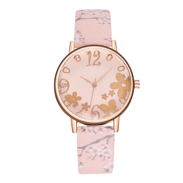 vansvar dress women watches clock wrist watch vintage leather band ladies watches flower print wristwatch women, Slivery;brown
vansvar dress women watches clock wrist watch vintage leather band ladies watches flower print wristwatch women, Slivery;brown