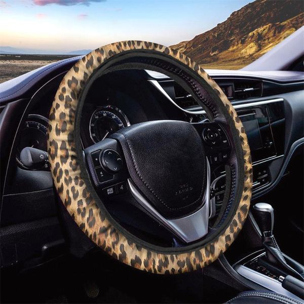 instantarts leopard print female stylish steering wheel cover set anti-slip car steering wheel cover fashion gift for women
instantarts leopard print female stylish steering wheel cover set anti-slip car steering wheel cover fashion gift for women