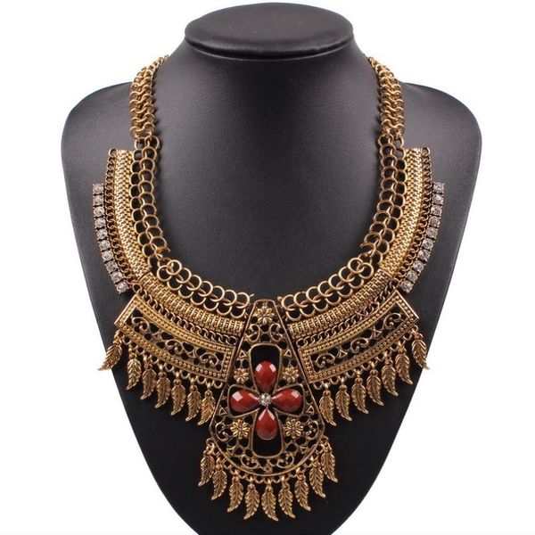 2020 new arrival fashion vintage small leaves pendant crystal chunky statement necklace for women, Silver
2020 new arrival fashion vintage small leaves pendant crystal chunky statement necklace for women, Silver