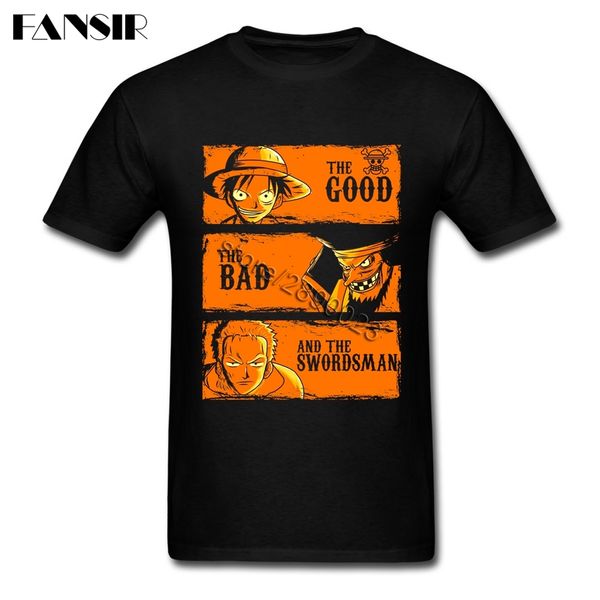 the good the bad and the swordsman roronoa zoro luffy one piece fashion t shirt men short sleeve o-neck t-shirt
the good the bad and the swordsman roronoa zoro luffy one piece fashion t shirt men short sleeve o-neck t-shirt