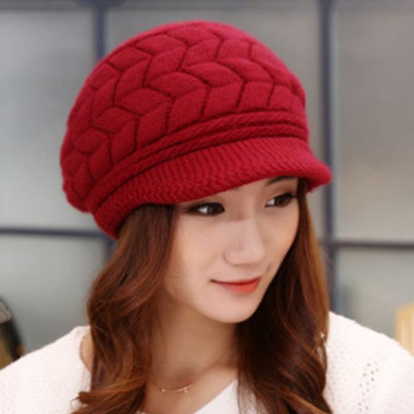 women's winter knitted beanie solid color plus velvet fur cross warm hat autumn needle dome luxury skullies wool cap, Blue;gray
women's winter knitted beanie solid color plus velvet fur cross warm hat autumn needle dome luxury skullies wool cap, Blue;gray