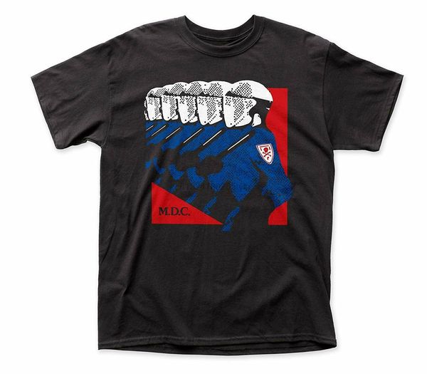 authentic mdc millions of dead cops riot cops album cover t-shirt s-2xl new
authentic mdc millions of dead cops riot cops album cover t-shirt s-2xl new