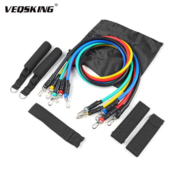 resistance bands 11pcs elastic tube fitness for bodybuildingtraining rubber loops workout equipment
resistance bands 11pcs elastic tube fitness for bodybuildingtraining rubber loops workout equipment