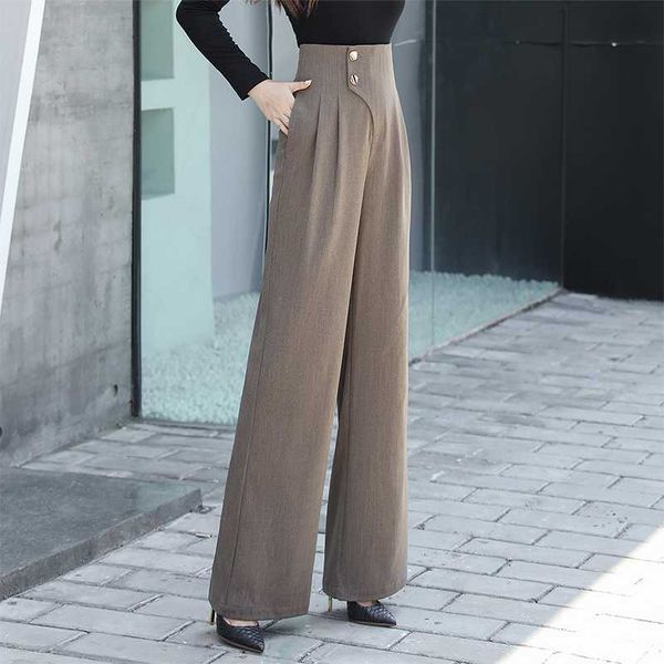 women's pants & capris anti-wrinkle wide leg high waist soft long pleated trousers drape brand quality fashion office lady autumn winte, Black;white
women's pants & capris anti-wrinkle wide leg high waist soft long pleated trousers drape brand quality fashion office lady autumn winte, Black;white