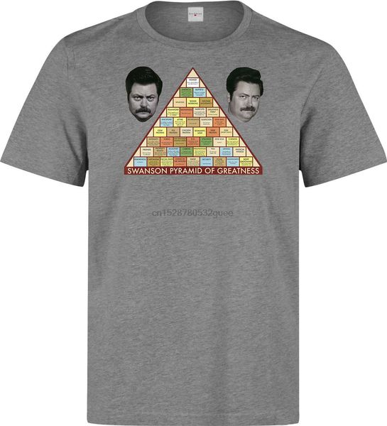ron swanson parks and recreation pyramid of greatness men grey t shirt summer t shirt brand fitness body building
ron swanson parks and recreation pyramid of greatness men grey t shirt summer t shirt brand fitness body building