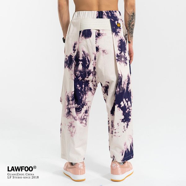 men's pants ewq / clothing tie-dyed loose elastic belt waist trousers for male 2021 autumn and winter fashion casual 9y3862, Black
men's pants ewq / clothing tie-dyed loose elastic belt waist trousers for male 2021 autumn and winter fashion casual 9y3862, Black