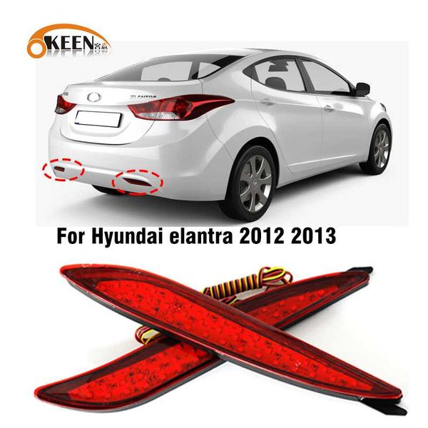 2pcs for elantra 2012 2013 car led rear bumper reflector tail light taillight braking daytime running light
2pcs for elantra 2012 2013 car led rear bumper reflector tail light taillight braking daytime running light