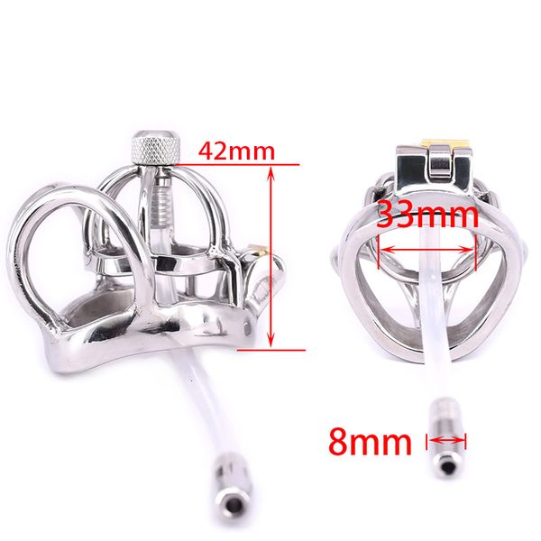 tube chastity device plug anti-off male ring cage steel urethral cock for men toy with stainless iicbm
tube chastity device plug anti-off male ring cage steel urethral cock for men toy with stainless iicbm