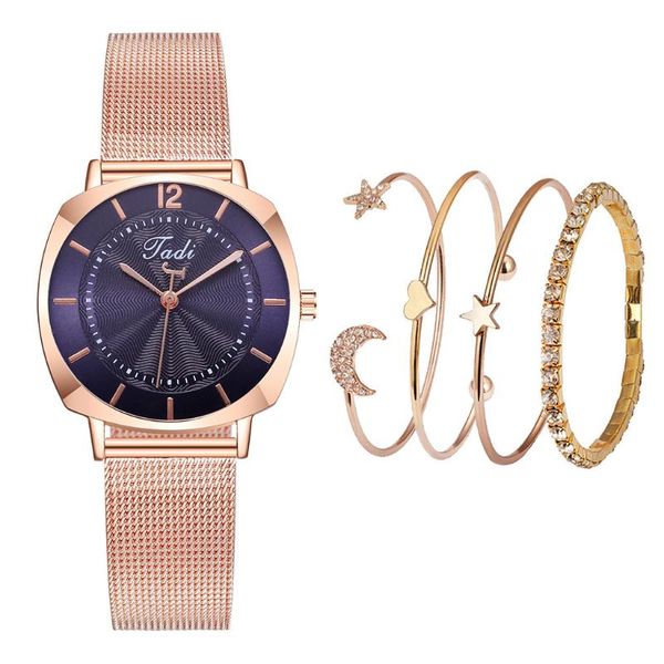 women's shining casual quartz stainless steel business strap bracelet watch set watch for women watches mens 2020 gifts, Slivery;brown
women's shining casual quartz stainless steel business strap bracelet watch set watch for women watches mens 2020 gifts, Slivery;brown