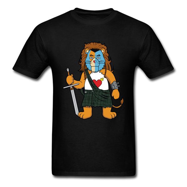 brave of heart lion t-shirt retro t shirt for man cartoon tshirt 100% cotton & tees no fade summer sweatshirts funny
brave of heart lion t-shirt retro t shirt for man cartoon tshirt 100% cotton & tees no fade summer sweatshirts funny