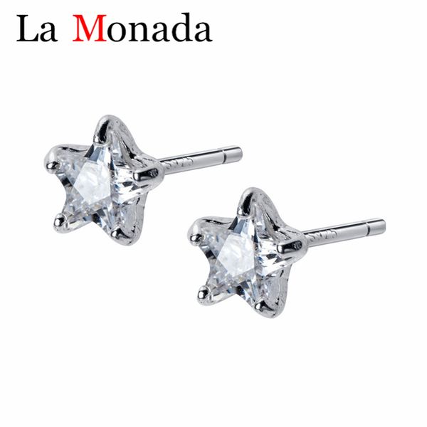 stud clear cz 925 sterling silver 6mm*6mm star push-back mini size stud-earrings women jewelry brincos pendientes mujer, Golden;silver
stud clear cz 925 sterling silver 6mm*6mm star push-back mini size stud-earrings women jewelry brincos pendientes mujer, Golden;silver