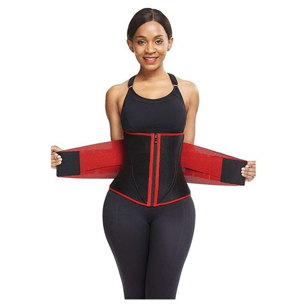 us ship women waist trainer body shaper breathable waist support gym sweat belt female tummy control cincher shapewear, Black;gray
us ship women waist trainer body shaper breathable waist support gym sweat belt female tummy control cincher shapewear, Black;gray