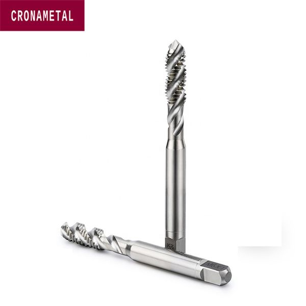 cronametal screw machine tap special purpose bright hsse spiral flute tap for copper/aluminum alloy
cronametal screw machine tap special purpose bright hsse spiral flute tap for copper/aluminum alloy