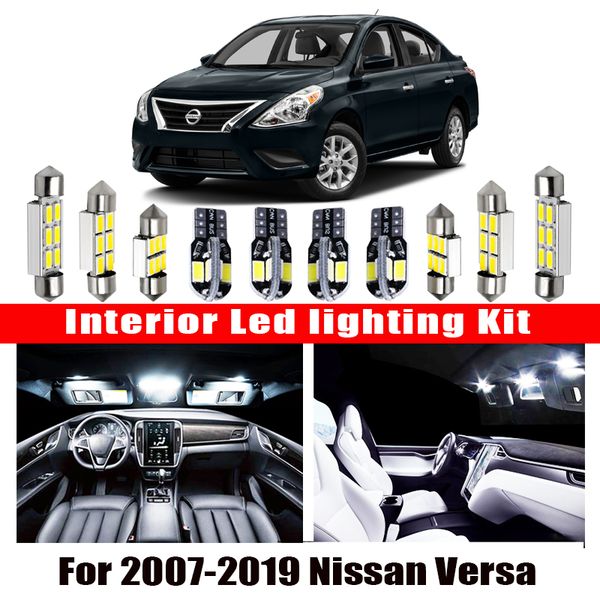 for 2007-2020 versa white car accessories canbus error led interior light reading light kit map dome license lamp
for 2007-2020 versa white car accessories canbus error led interior light reading light kit map dome license lamp