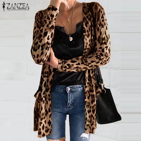 sexy leopard печати cardigans женская рубашка повседневная блузка 2020 zanzea мода open front outwear женский длинным рукавом плюс размер to, Black;brown
sexy leopard печати cardigans женская рубашка повседневная блузка 2020 zanzea мода open front outwear женский длинным рукавом плюс размер to, Black;brown