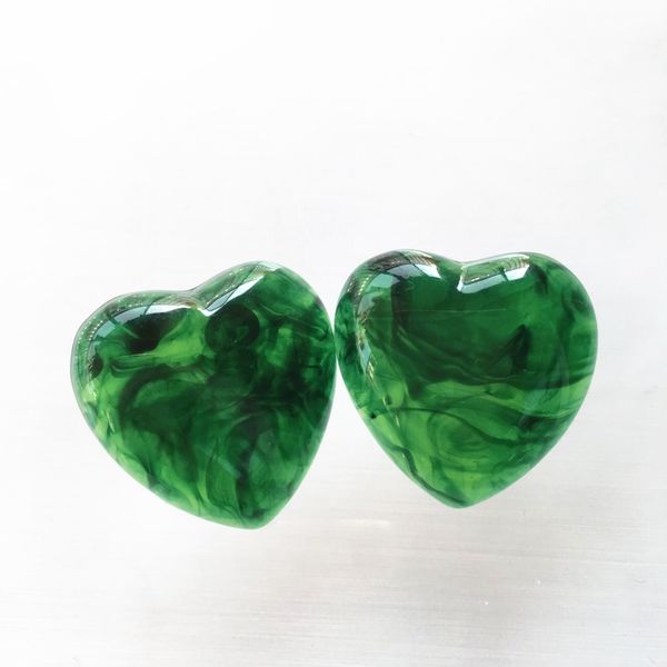 ujbox big green pink purple love heart earrings stud women pattern resin acrylic wedding party accessories birthday gift, Golden;silver
ujbox big green pink purple love heart earrings stud women pattern resin acrylic wedding party accessories birthday gift, Golden;silver