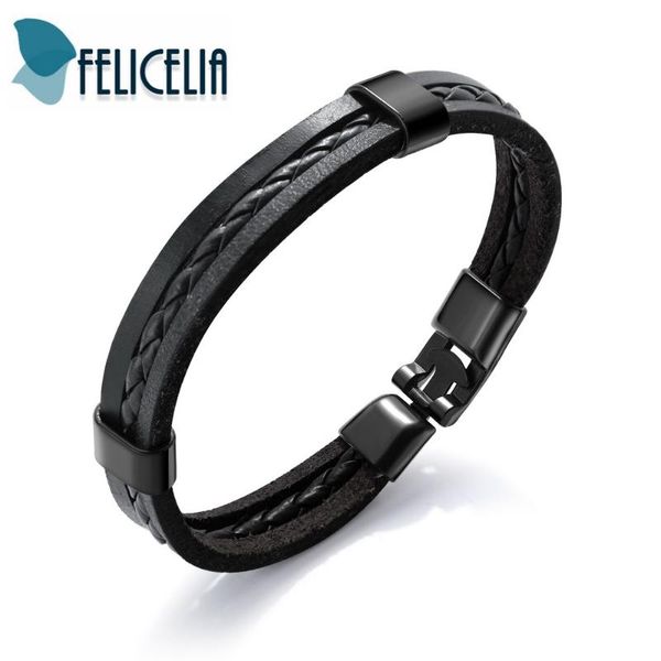 tennis felicelia vinatge black/ brown pu leather bracelet for men boys handmade jewelry braided rope chain wrap wristband, Golden;silver
tennis felicelia vinatge black/ brown pu leather bracelet for men boys handmade jewelry braided rope chain wrap wristband, Golden;silver
