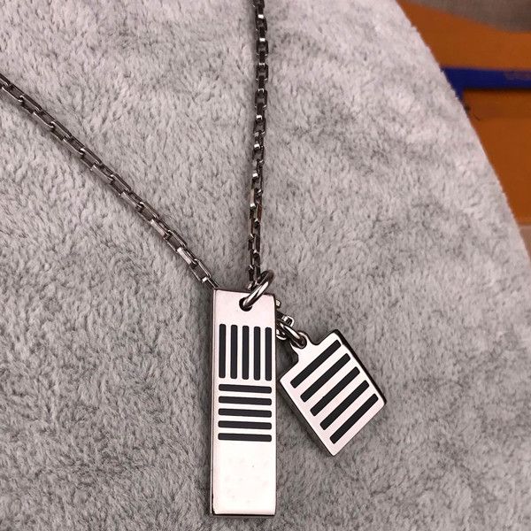 new black charm necklaces enamel chain necklace new square titanium steel clavicle necklace necklace jewelry supply, Silver
new black charm necklaces enamel chain necklace new square titanium steel clavicle necklace necklace jewelry supply, Silver