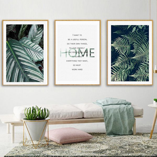 surelife nordic tropical green leaves life quote wall art prints canvas paintings pictures poster living room home decorative
surelife nordic tropical green leaves life quote wall art prints canvas paintings pictures poster living room home decorative