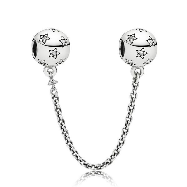 new 100% sterling silver 1:1 glamour 791782cz safety chain original women wedding fashion jewelry 2018 gift, Black
new 100% sterling silver 1:1 glamour 791782cz safety chain original women wedding fashion jewelry 2018 gift, Black