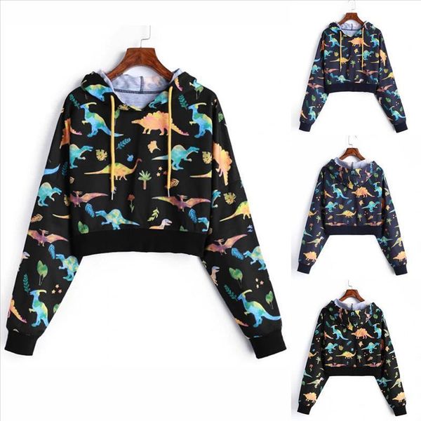 hoody sweatshirts 2020 women personality streetwear dinosaur print long sleeve hooded pullover short sweatshirt dropshipping 15, Black
hoody sweatshirts 2020 women personality streetwear dinosaur print long sleeve hooded pullover short sweatshirt dropshipping 15, Black