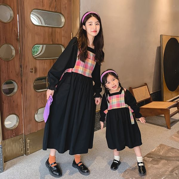 mother and daughter autumn 2020 new high-end girls long-sleeved western style splicing dress parent-child dress 2eau1, Black;gray
mother and daughter autumn 2020 new high-end girls long-sleeved western style splicing dress parent-child dress 2eau1, Black;gray