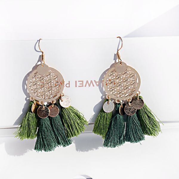 dangle & chandelier 10 colors bohemian statement tassel green fringe earrings women ethnic drop jewelry, Silver
dangle & chandelier 10 colors bohemian statement tassel green fringe earrings women ethnic drop jewelry, Silver