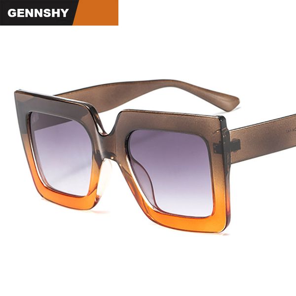 2020 new big square sunglasses men oversize double colors sunglasses gradient lenses brand design metal hinge uv400, White;black
2020 new big square sunglasses men oversize double colors sunglasses gradient lenses brand design metal hinge uv400, White;black