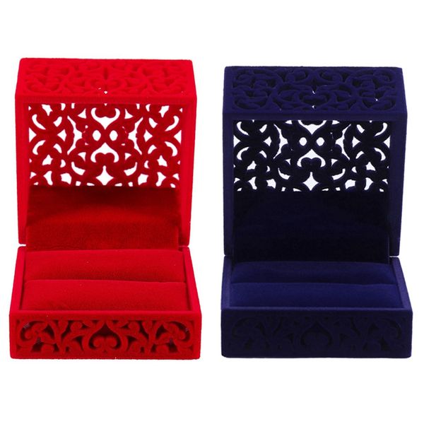jewelry pouches, bags 2 pcs hollow engagement wedding box holder display gift ring , red & blue, Pink;blue
jewelry pouches, bags 2 pcs hollow engagement wedding box holder display gift ring , red & blue, Pink;blue