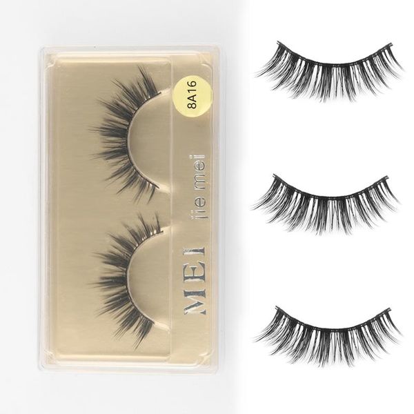 1pair soft natural long thick false eyelashes extension cute false eyelash cosmetic new women's fashion handmade makeup tools
1pair soft natural long thick false eyelashes extension cute false eyelash cosmetic new women's fashion handmade makeup tools