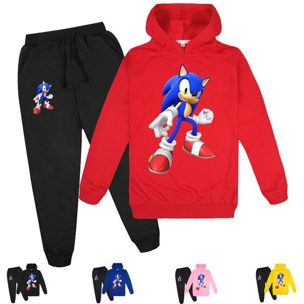 2-16y spring autumn kids sonic the hedgehog clothing 2pcs set boys girls fashion cotton hoodies harem pant casual jogging suit, White
2-16y spring autumn kids sonic the hedgehog clothing 2pcs set boys girls fashion cotton hoodies harem pant casual jogging suit, White