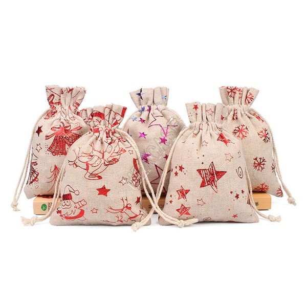new christmas drawstring bags cotton linen cluth bag cloth purses xmas pattern jute sack kids candy gifts storage bag protable wallets d9809, Black
new christmas drawstring bags cotton linen cluth bag cloth purses xmas pattern jute sack kids candy gifts storage bag protable wallets d9809, Black