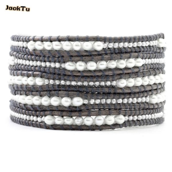 tennis 3mm laser beads mix natural fresh water pearl leather bracelet for woman, Golden;silver
tennis 3mm laser beads mix natural fresh water pearl leather bracelet for woman, Golden;silver