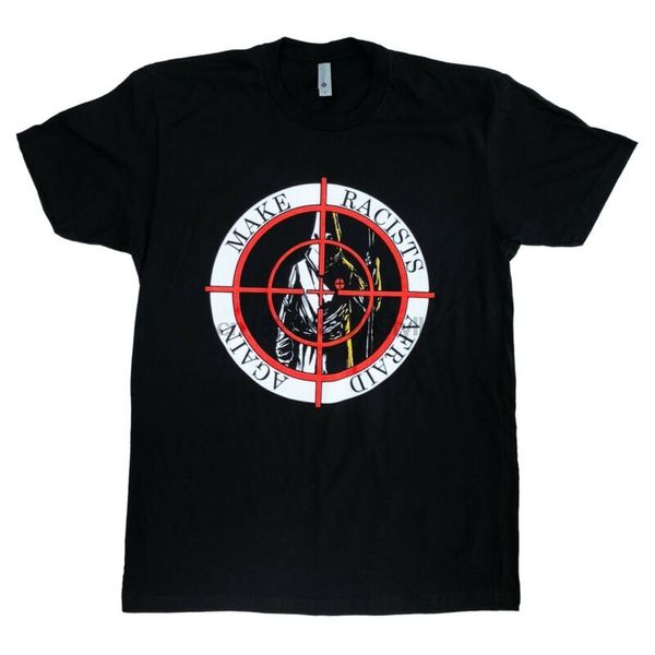 make racists afraid again - mens tshirt antifa antiracist not my president
make racists afraid again - mens tshirt antifa antiracist not my president