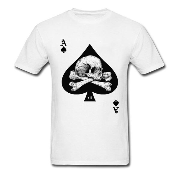 custom ace of spades t shirt 2018 t-shirt men skull tshirt poker card clothes hip hop vintage retro tees cotton white
custom ace of spades t shirt 2018 t-shirt men skull tshirt poker card clothes hip hop vintage retro tees cotton white