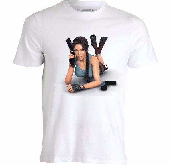 100% хлопок футболки tomb raider лара крофт мода мужчины с коротким рукавом o-образным вырезом хлопок футболки прохладный тис топы streetwea
100% хлопок футболки tomb raider лара крофт мода мужчины с коротким рукавом o-образным вырезом хлопок футболки прохладный тис топы streetwea