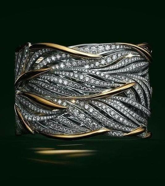 gold silver color big band wing feather ring for women wedding engagement fashion jewelry with zircon stone s925 silver 2020 new, Golden;silver
gold silver color big band wing feather ring for women wedding engagement fashion jewelry with zircon stone s925 silver 2020 new, Golden;silver