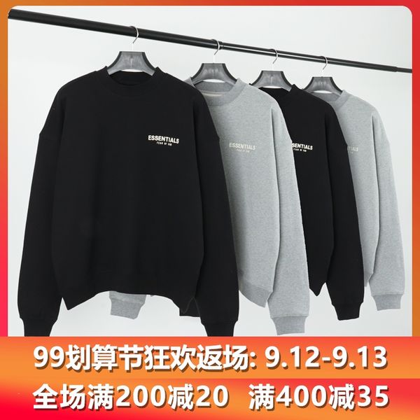 fashion flow fear of god double line essentials round neck long-sleeved sweater wu yifan ouyang nana celebrity inspired fog fashion, White;black
fashion flow fear of god double line essentials round neck long-sleeved sweater wu yifan ouyang nana celebrity inspired fog fashion, White;black