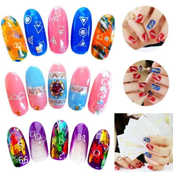 3d nail stickers 2 sheet ultrathin star/heart/geometric image transfer decal gold color adhesive nail art decorations, Black
3d nail stickers 2 sheet ultrathin star/heart/geometric image transfer decal gold color adhesive nail art decorations, Black