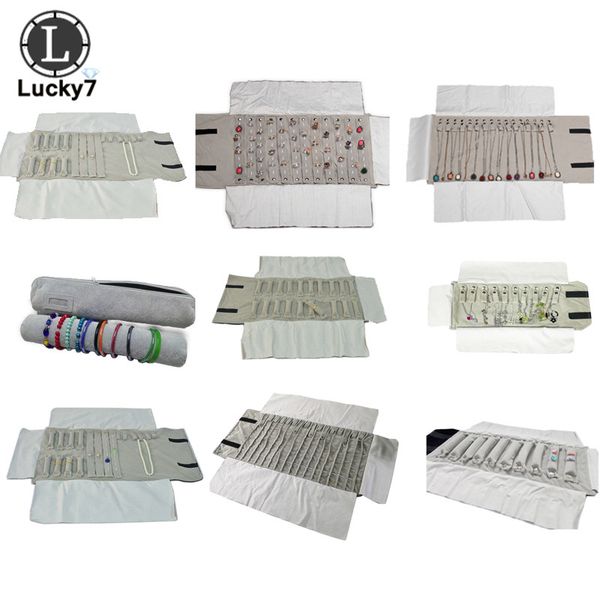 factory wholesale jewelry roll bag portable case gray velvet organizer multi functional necklace rings earrings storage box, Pink;blue
factory wholesale jewelry roll bag portable case gray velvet organizer multi functional necklace rings earrings storage box, Pink;blue