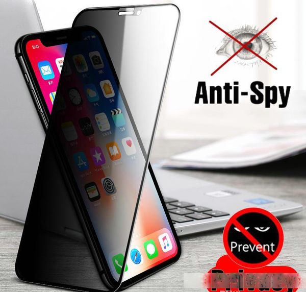 anti-spy screen protector for iphone 11 pro max xs max privacy tempered glass for samsung s10 s9 with package
anti-spy screen protector for iphone 11 pro max xs max privacy tempered glass for samsung s10 s9 with package